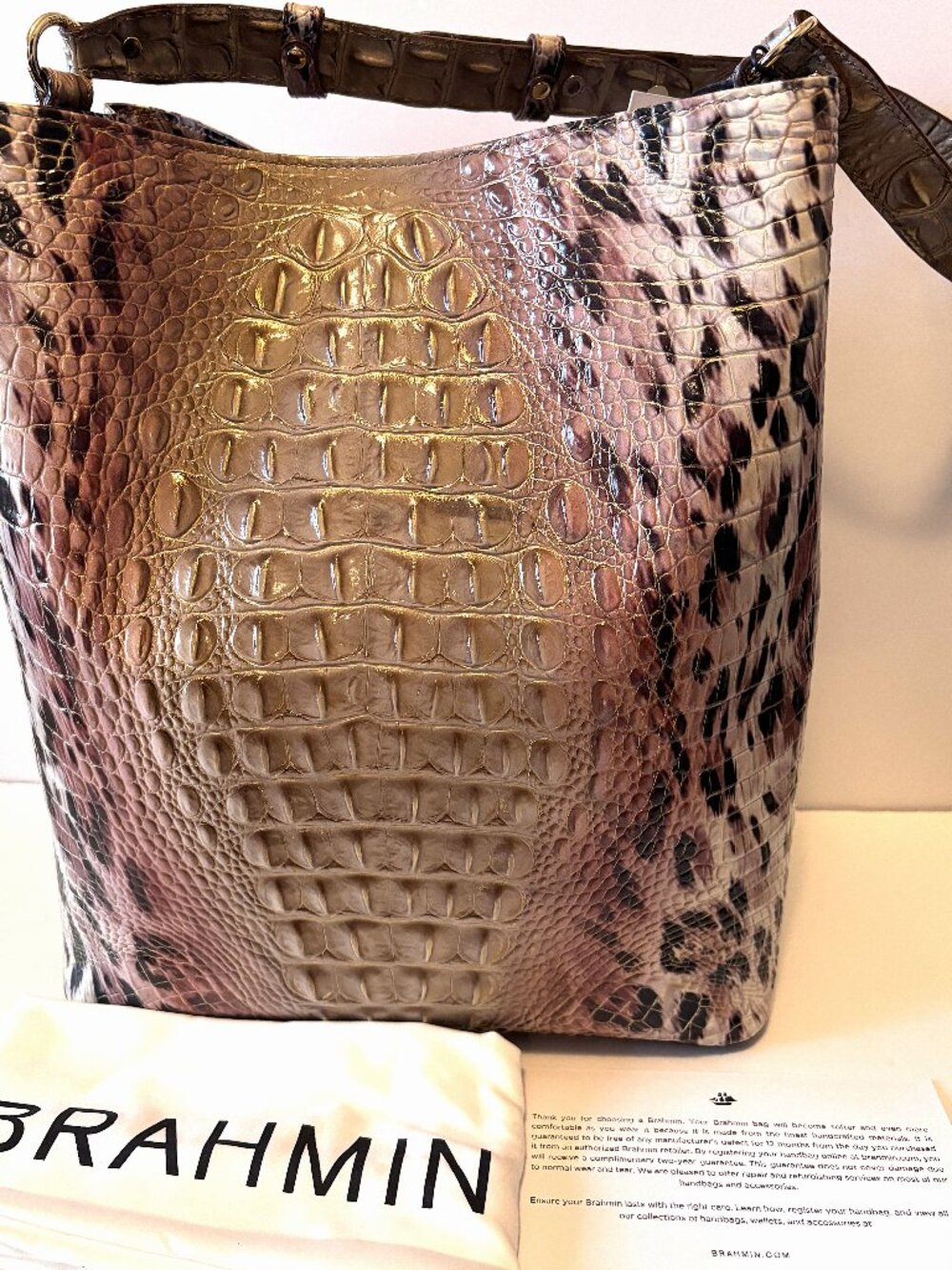Brahmin Large Amelia - Prowl Ombre Melbourne
